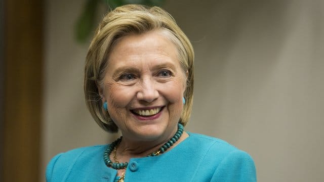 Die frühere US-Präsidentschaftskandidatin Hillary Clinton in Chicago. Die frühere US-Präsidentschaftskandidatin Hillary Clinton in Chicago.