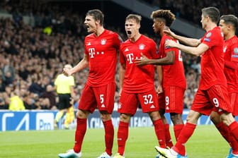 Die Bayern jubeln in London: Am dritten Spieltag geht es für den Rekordmeister nach Piräus.