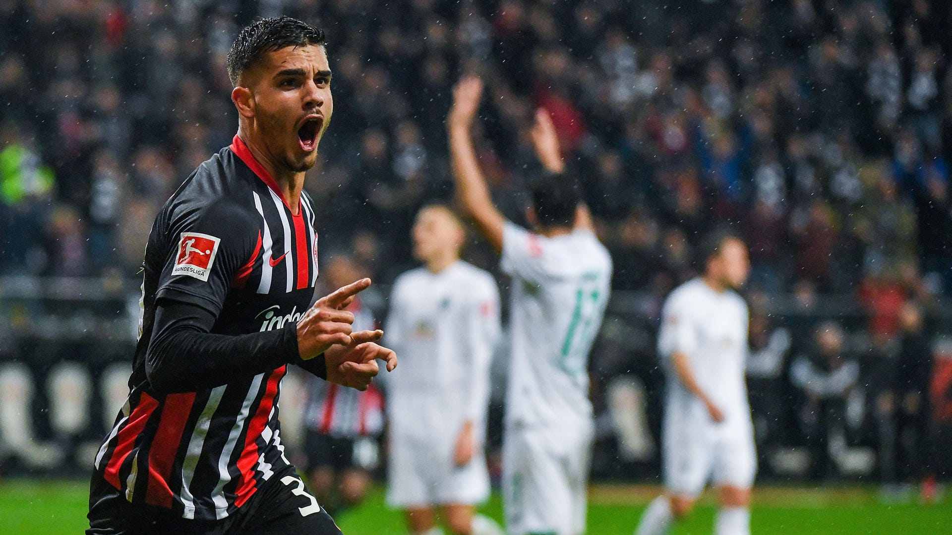 Eintracht Frankfurts Andre Silva: Der Stürmer hat sich an der Achillessehne leicht verletzt.