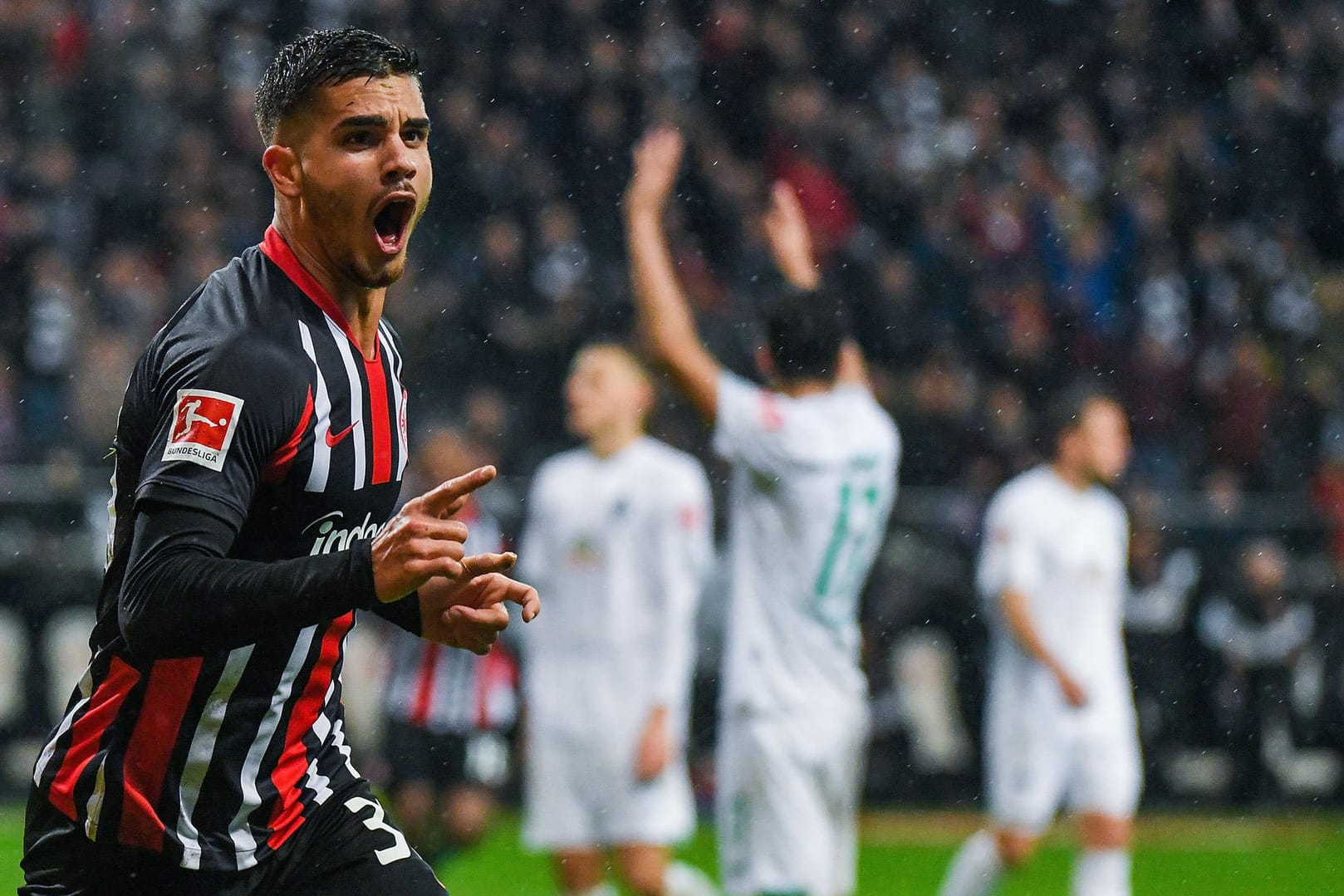 Eintracht Frankfurts Andre Silva: Der Stürmer hat sich an der Achillessehne leicht verletzt.