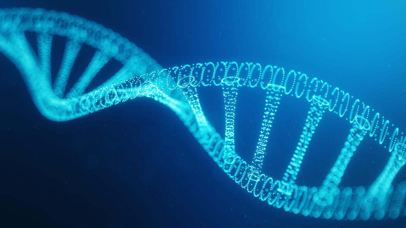 Darstellung der DNA-Doppelhelix: Forschern aus den USA ist es gelungen, die Crispr-Technik zu verbessern.