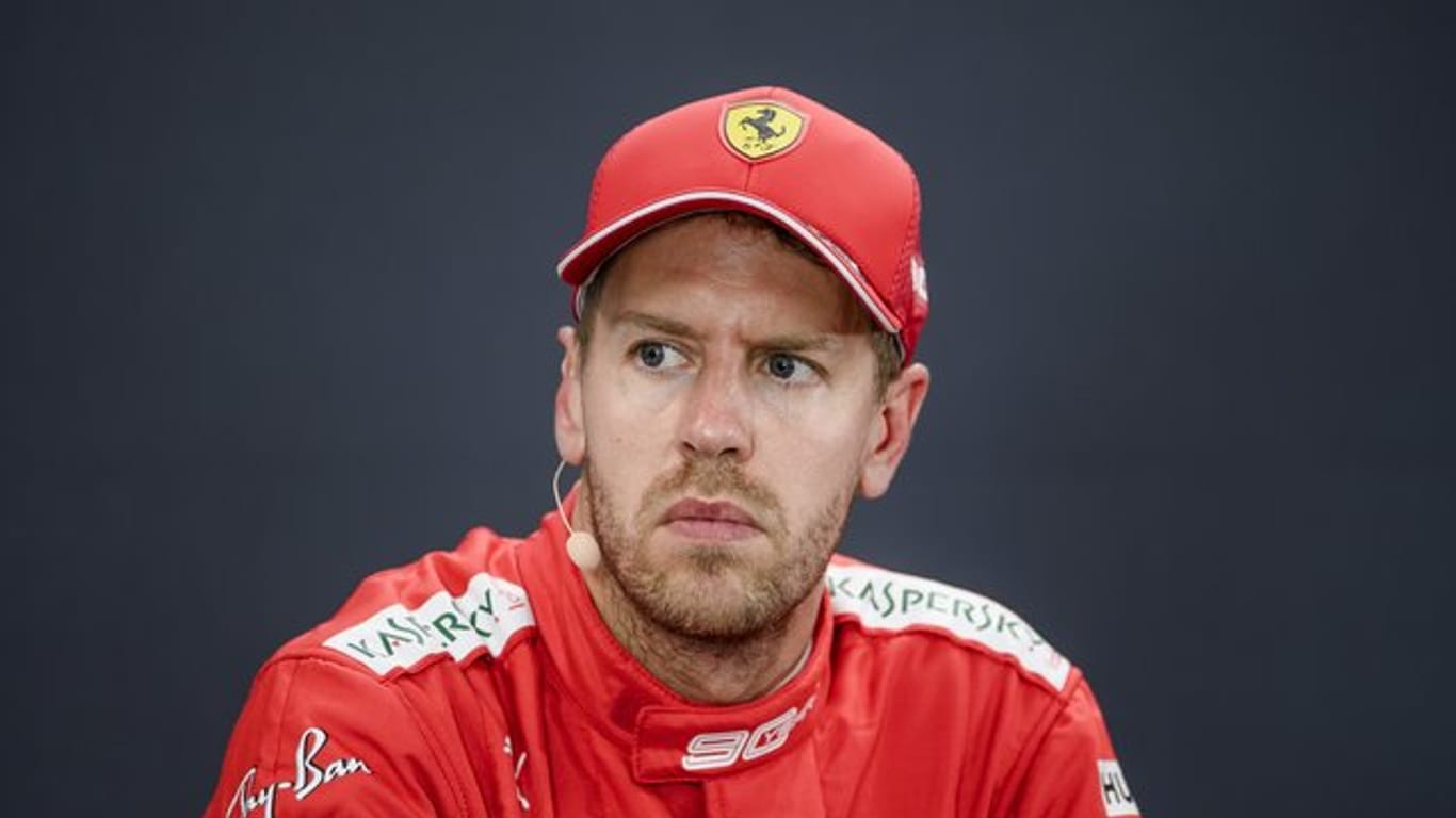 Muss vorerst keine Rennsperre fürchten: Ferrari-Pilot Sebastian Vettel.