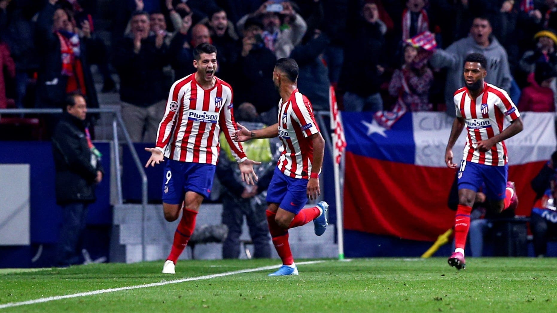 Atléticos Morata: Der Joker traf kurz vor Schluss.