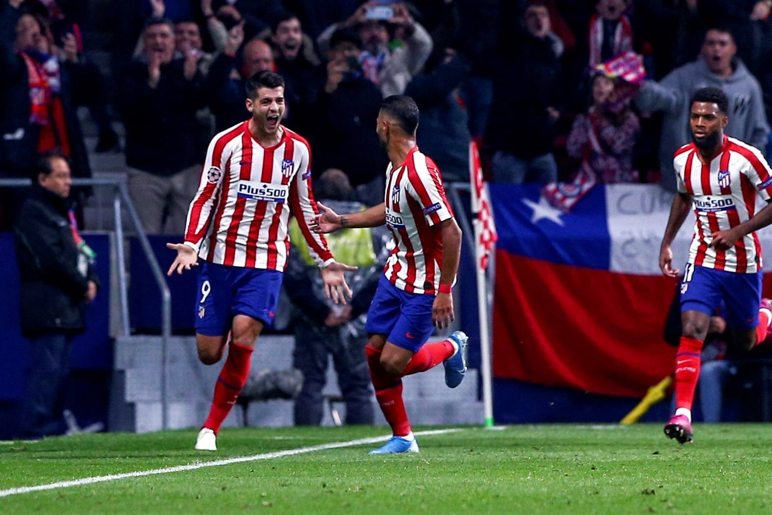 Atléticos Morata: Der Joker traf kurz vor Schluss.