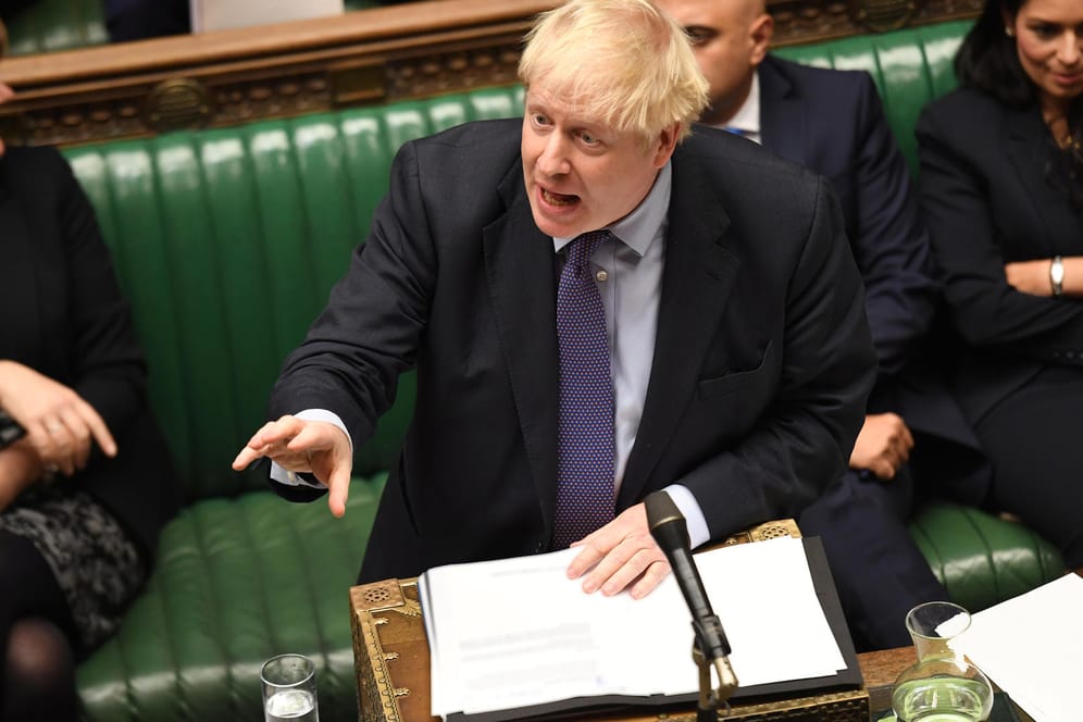 Premierminister Boris Johnson muss im britischen Unterhaus die nächste Brexit-Niederlage hinnehmen.