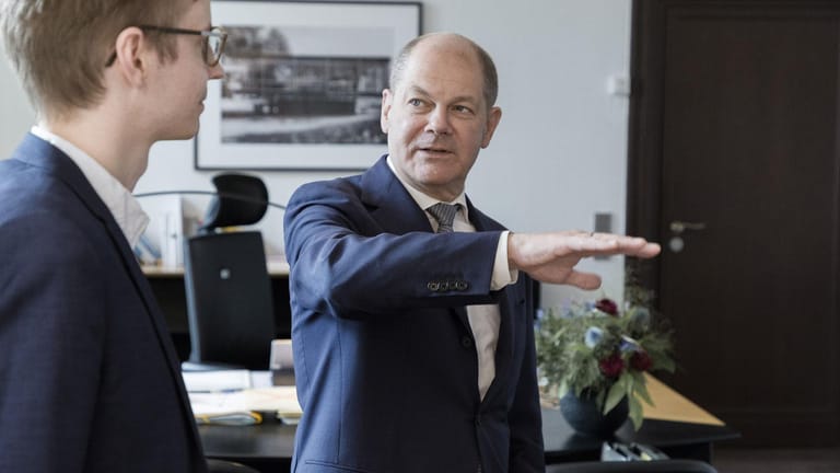 Vizekanzler Olaf Scholz möchte SPD-Chef werden.