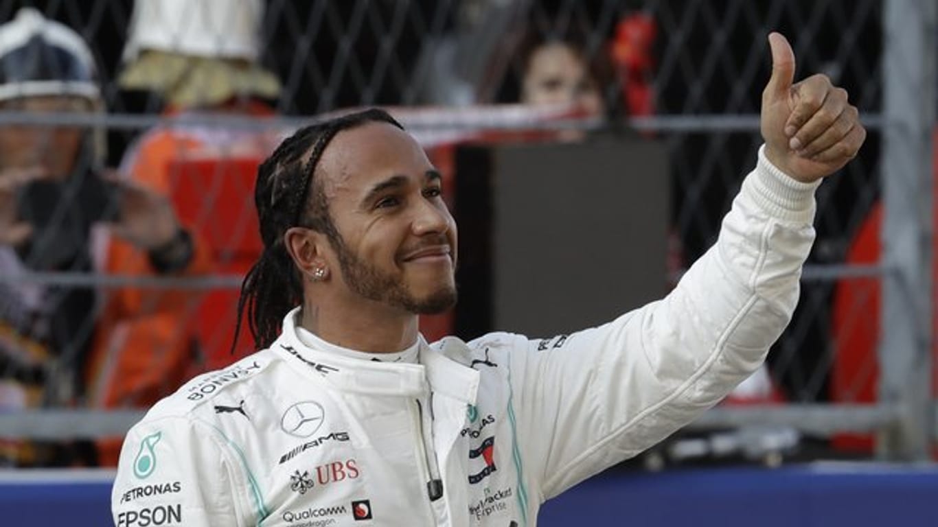 Kann sich in Mexiko erneut zum Weltmeister küren: Lewis Hamilton.