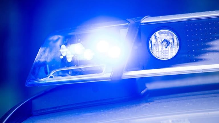 Blaulicht der Polizei: Zwei Kinder haben in Bayern für Aufruhr gesorgt. (Symbolbild)