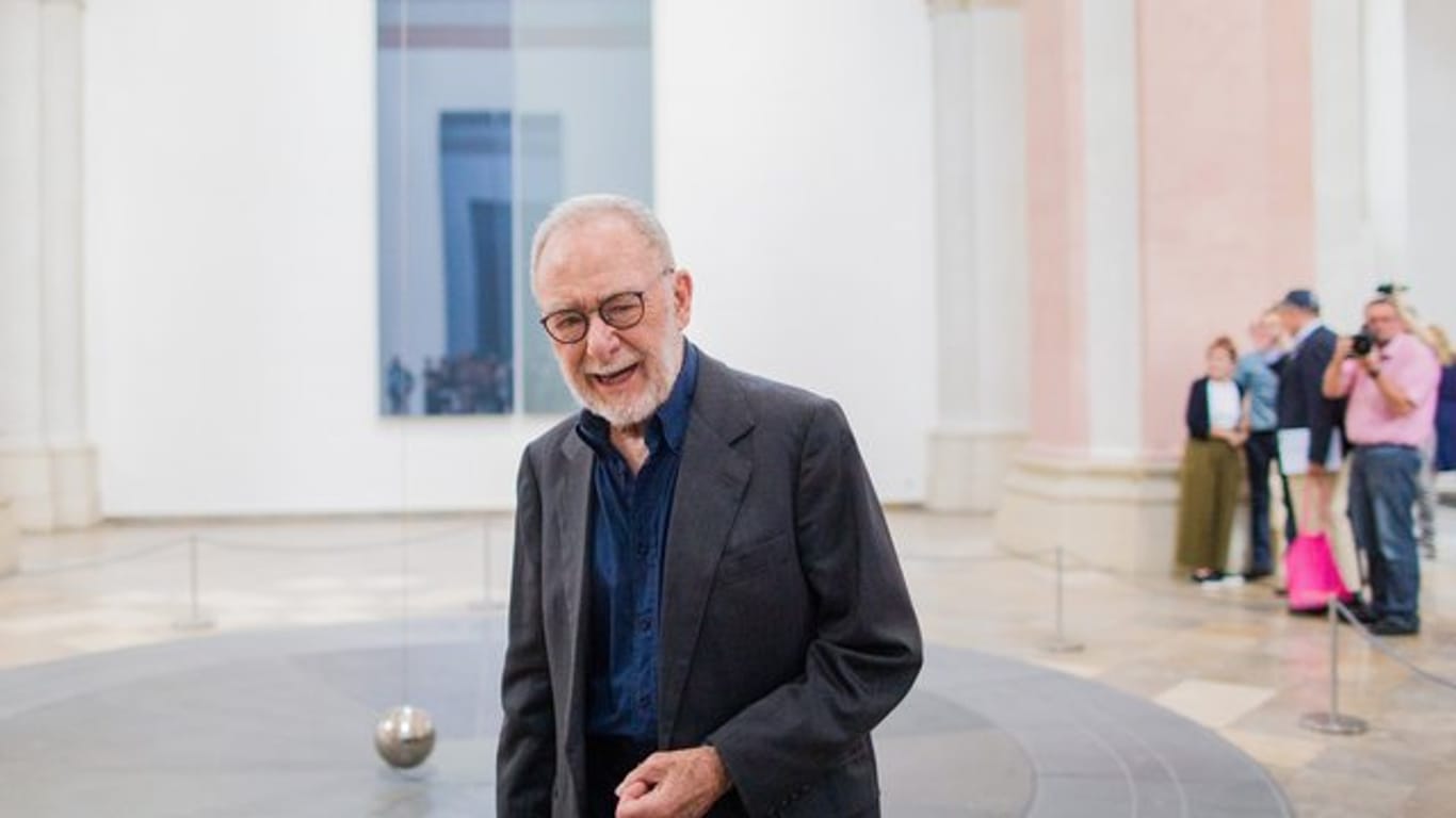 Der Künstler Gerhard Richter verteidigt seinen Platz im "Kunstkompass".
