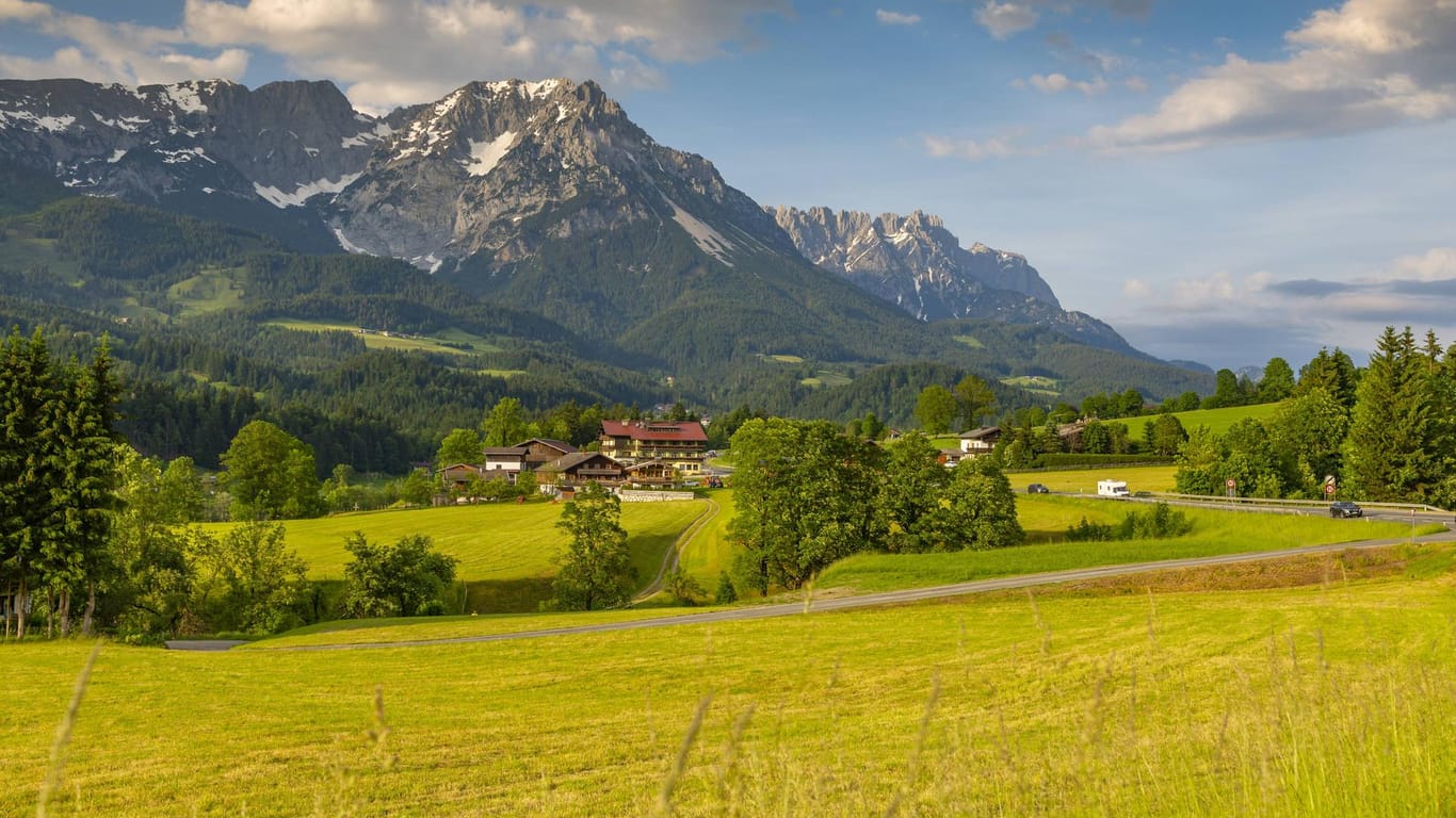 Umgebung von Kufstein: Die Bewohner bekamen das Erdbeben in Tirol und Teilen Bayerns zu spüren. (Archivbild)