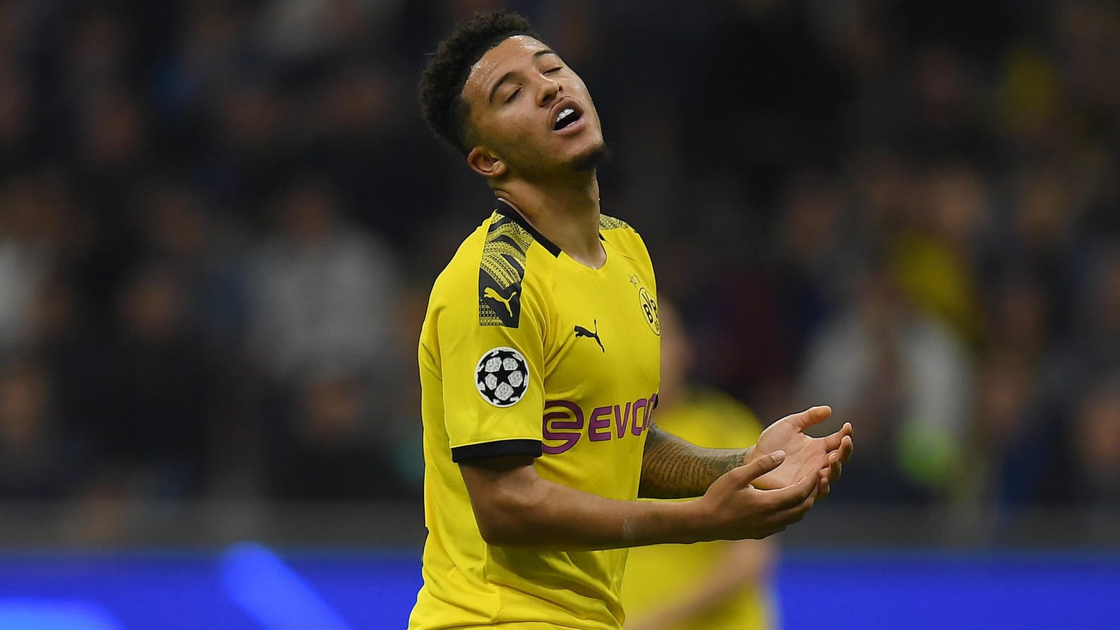 Jadon Sancho und der BVB: In Mailand gingen die Borussen leer aus.