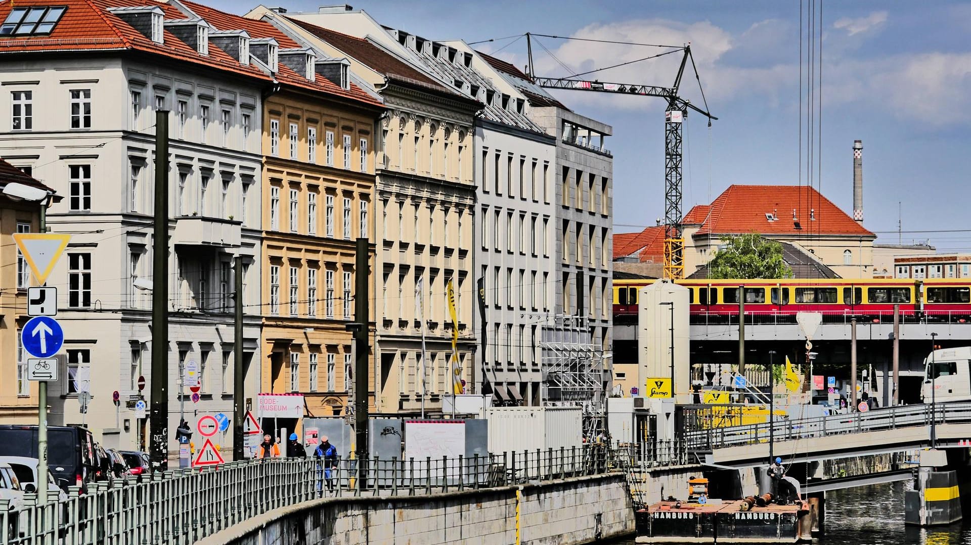 Die Museumsinsel in Berlin: Hier wohnt die Kanzlerin.