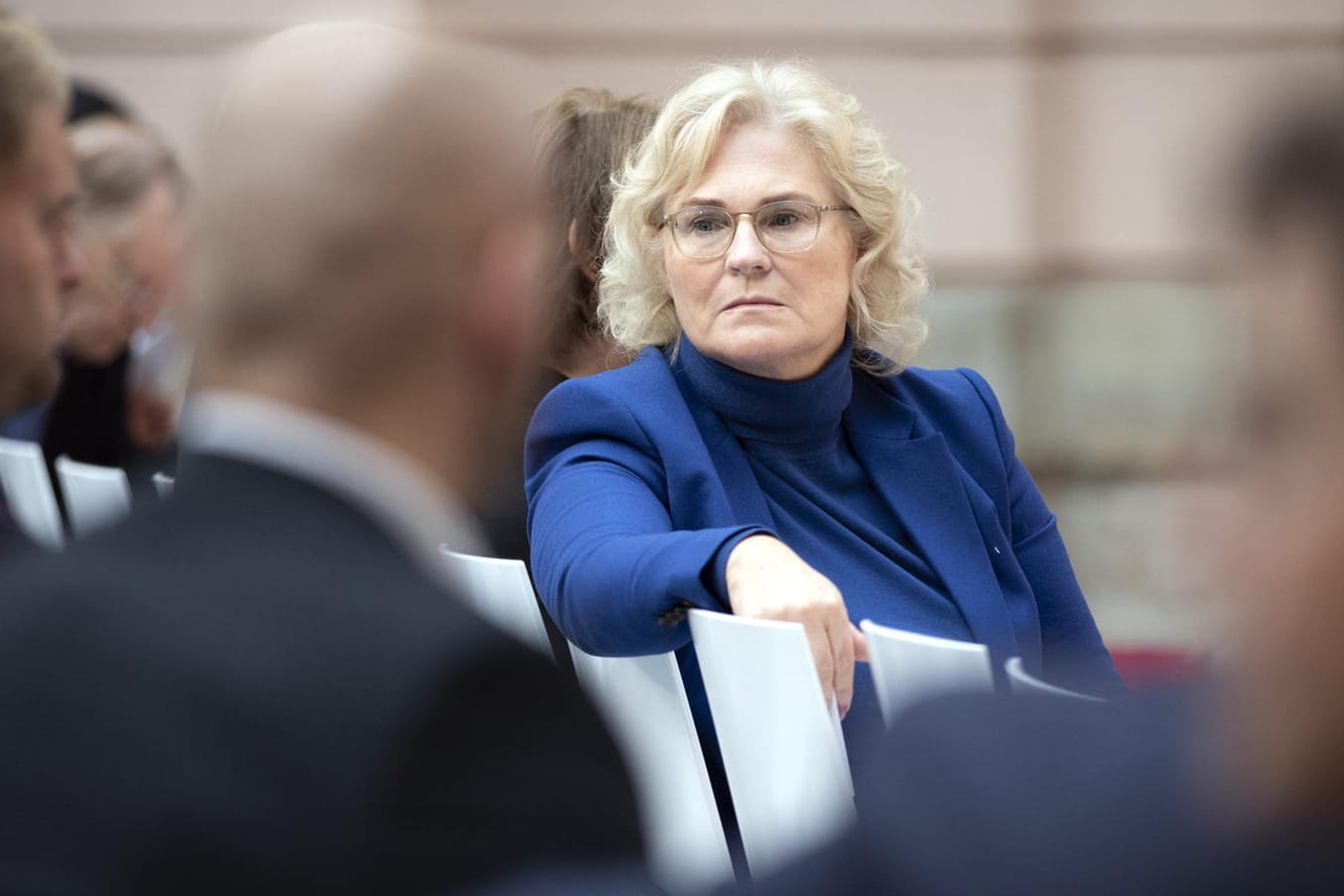 Christine Lambrecht: Die Justizministerin sagte über den Anschlag in Halle es sei zu beobachten, "wie Hass und Hetze im Internet in brutale Gewalt" mündeten.