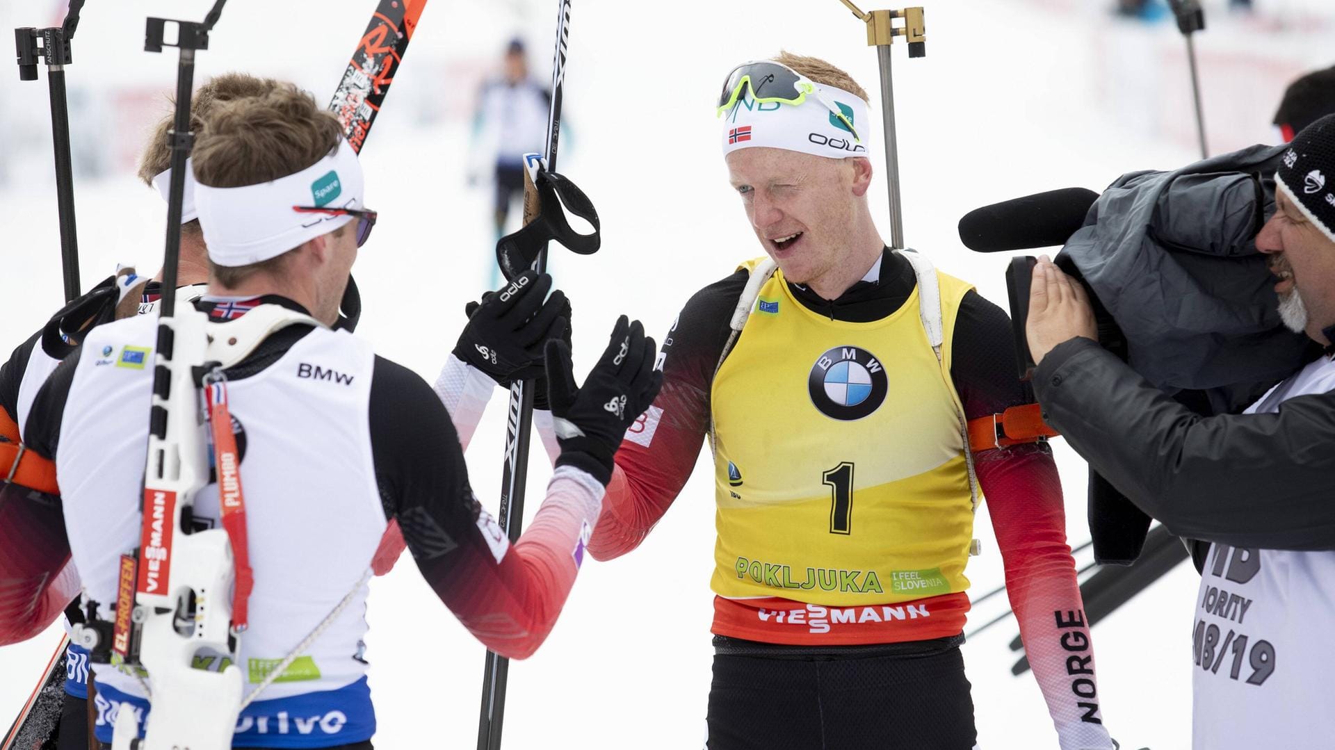 Johannes Thingnes Bö: Der Norweger gewann den Gesamtweltcup in der Saison 2019/20.