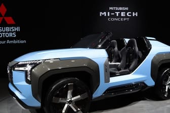 Mitsubishi zeigt in Tokio die Studie MI-Tech, die als Plug-in-Hybrid auf eine Gasturbine zurückgreift.
