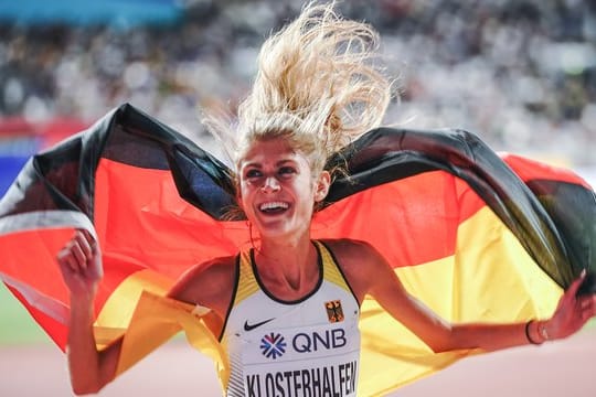 Konstanze Klosterhalfen hatte bei der WM in Doha Bronze über die 5000 Meter gewonnen.