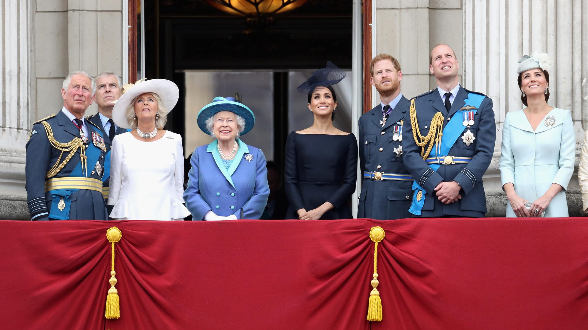 Die Geburtstagsparade 2018: Zur Feier des Tages waren natürlich die ganzen Royals anwesend.