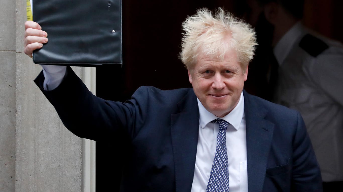 London: Boris Johnson schlägt Neuwahlen im Dezember vor.