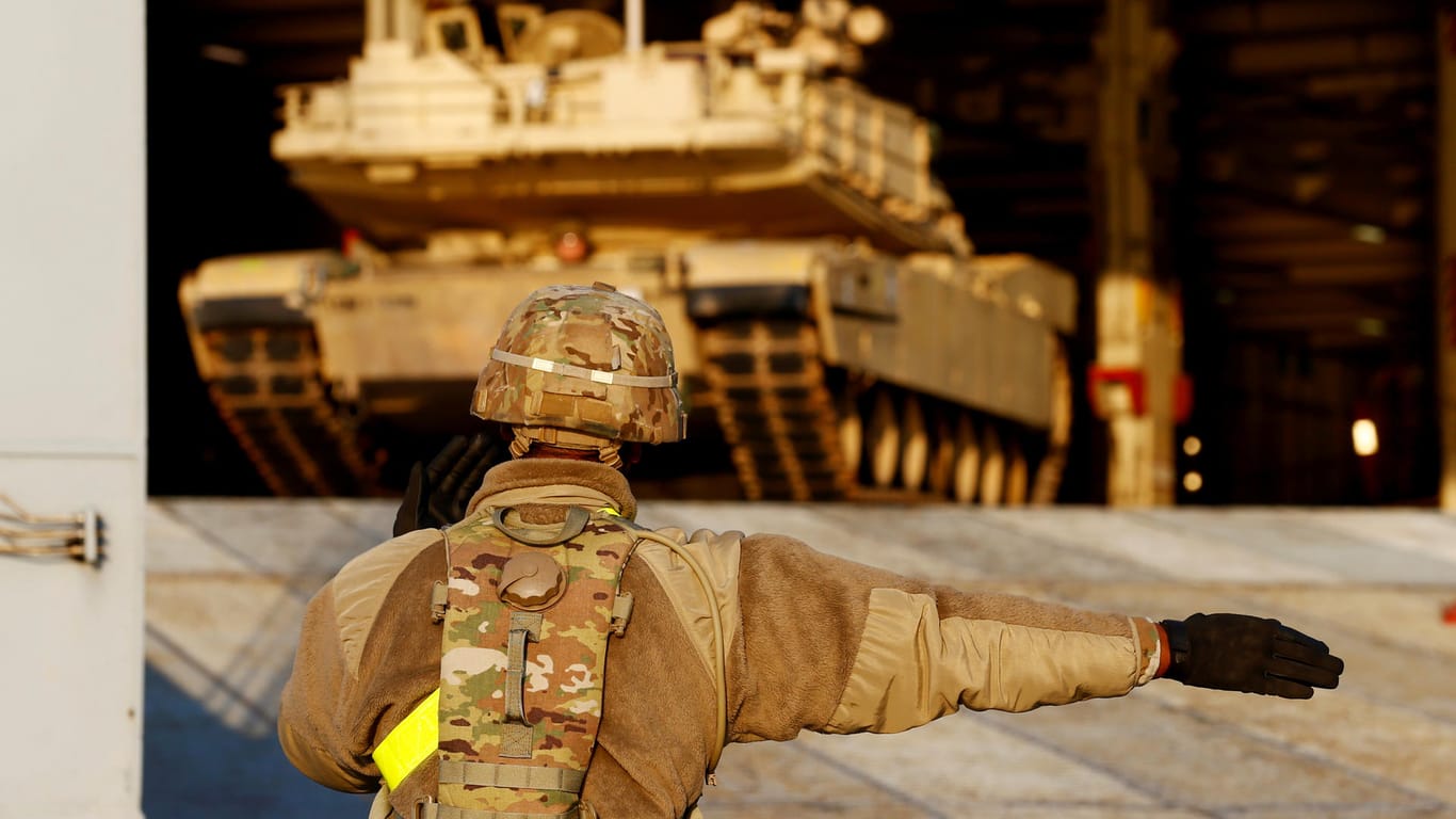 "Abrams"-Panzer der US-Armee: Das Verteidigungsministerium will Berichten zufolge bis zu 30 "Abrams"-Panzer zum Schutz der Ölfelder nach Syrien schicken.