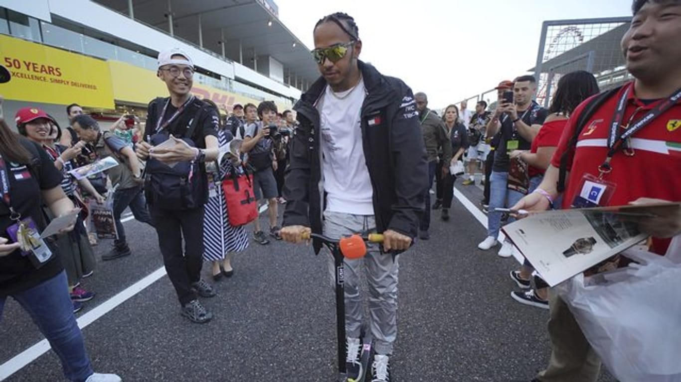 Will umweltbewusster leben: Formel-1-Weltmeister Lewis Hamilton.