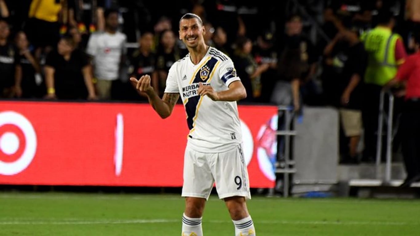 Galaxy-Star Zlatan Ibrahimovic ist mit seinem Team in der Major League Soccer ausgeschieden.