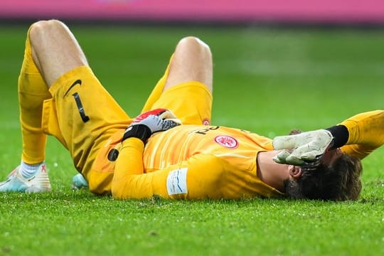 Frankfurts Torhüter Kevin Trapp hatte sich schwer an der Schulter verletzt.