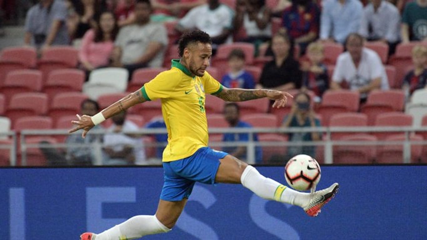 Wurde nicht für zwei Testspiele der Seleçao berufen: Superstar Neymar.