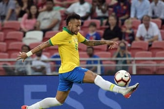 Wurde nicht für zwei Testspiele der Seleçao berufen: Superstar Neymar.