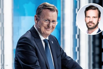 Thüringens Ministerpräsident Bodo Ramelow (Linke): Der Chefredakteur der "Thüringer Allgemeinen" beschreibt im Interview die Lage im Lande vor der Wahl.