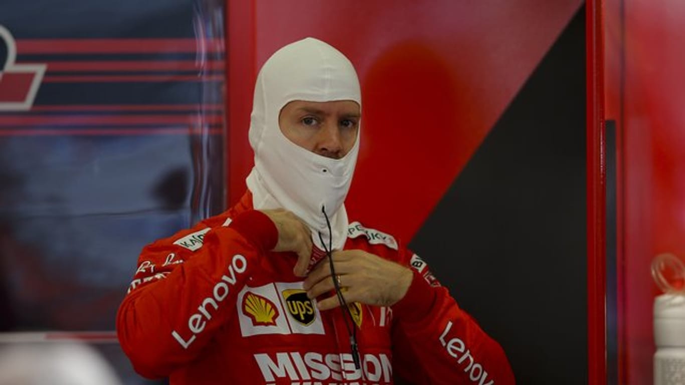 Fuhr am ersten Trainingstag in Mexiko die schnellste Runde: Ferrari-Pilot Sebastian Vettel.
