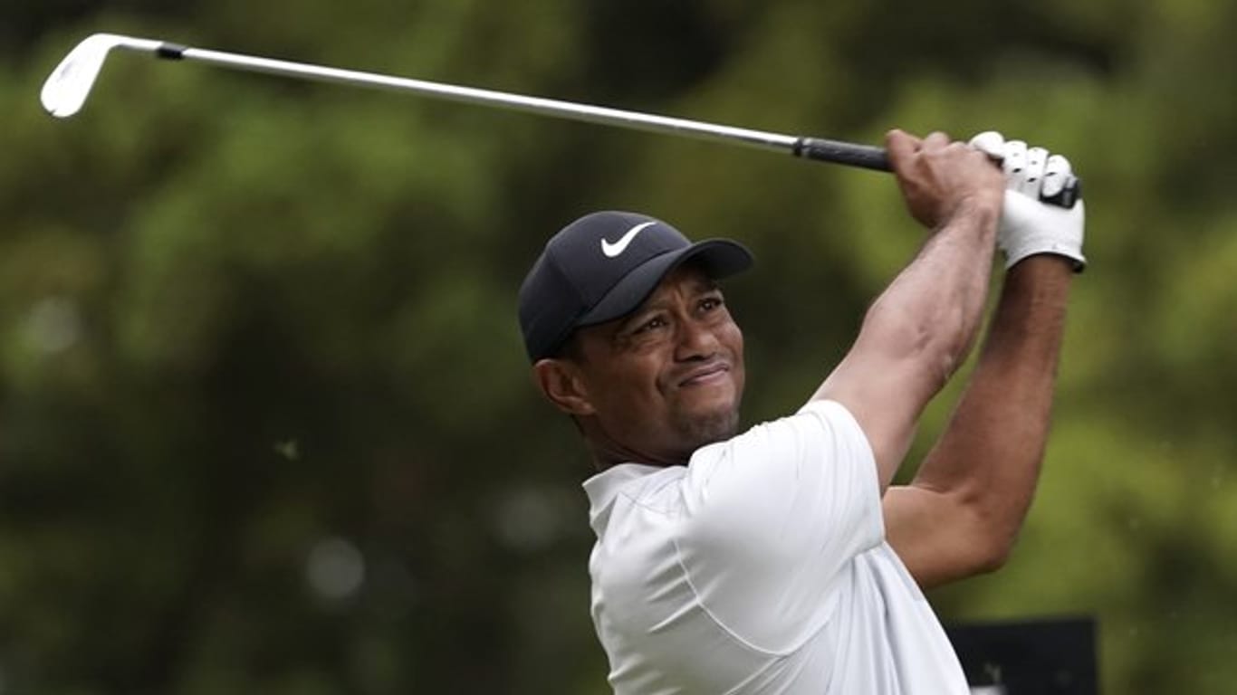 Liegt beim PGA-Turnier in Japan weiter an der Spitze: Tiger Woods.