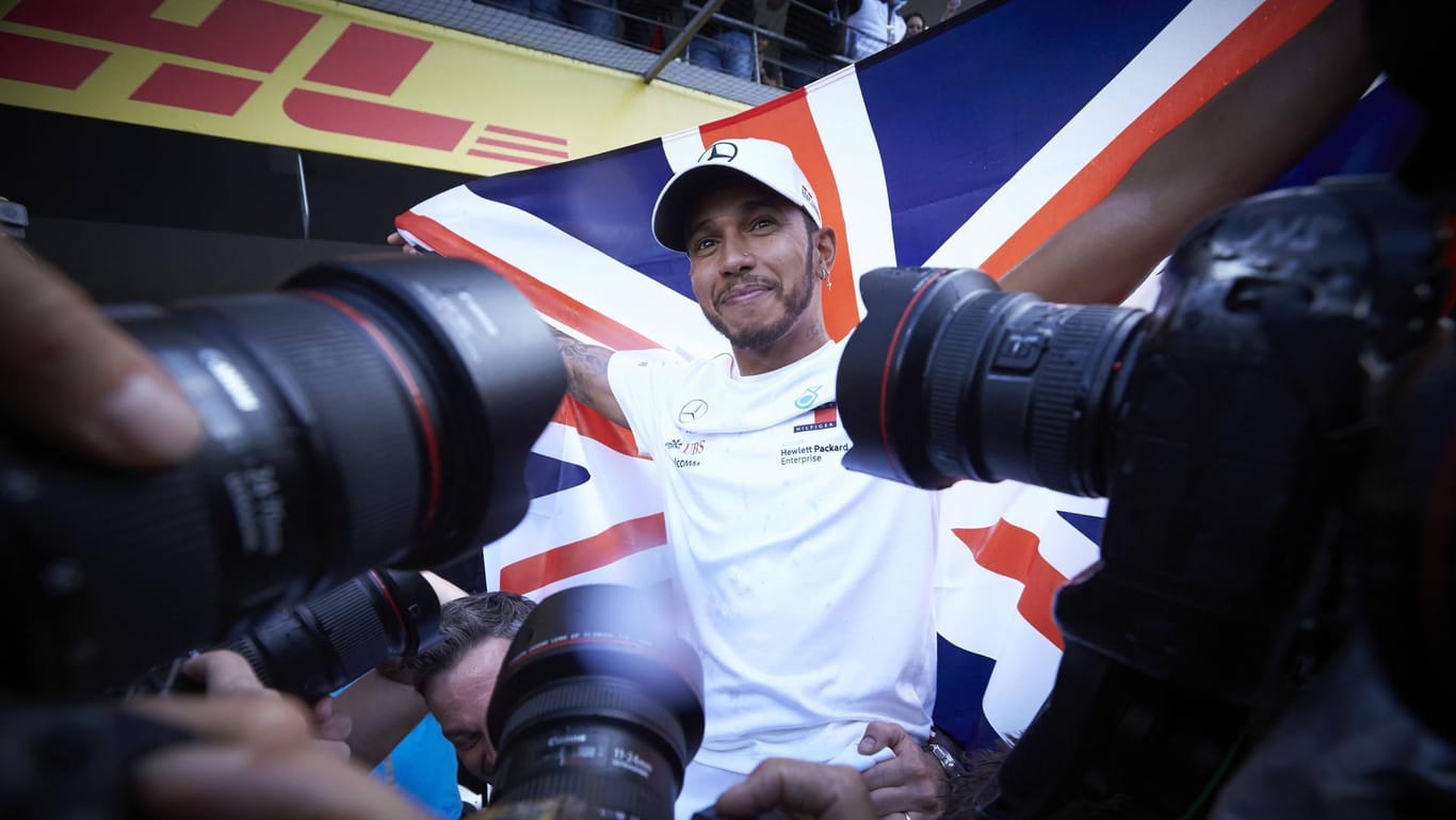 Lewis Hamilton: An diesem Wochenende könnte er seinen sechsten WM-Titel.
