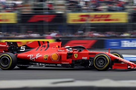 Sebastian Vettel ist im Abschlusstraining der Formel 1 vor dem Grand Prix von Mexiko hinter Teamkollege Leclerc Zweiter geworden.