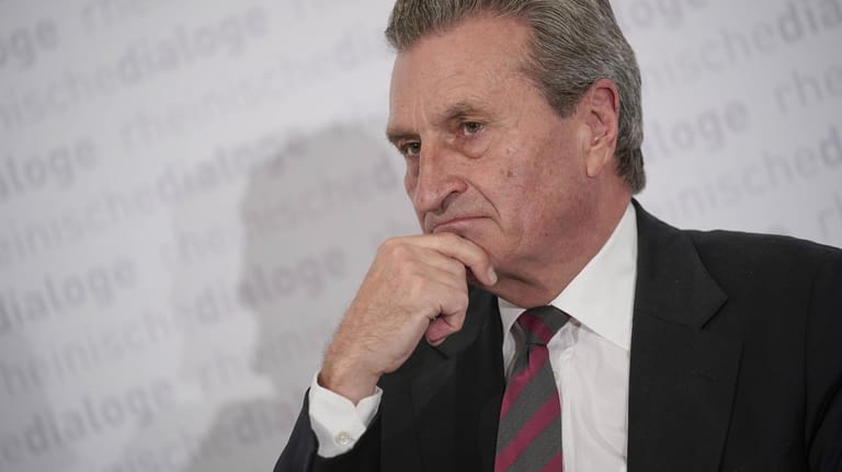 EU-Kommissar Günther Oettinger: "Deutschland sollte seine Position beim EU-Haushalt möglichst bald überdenken."