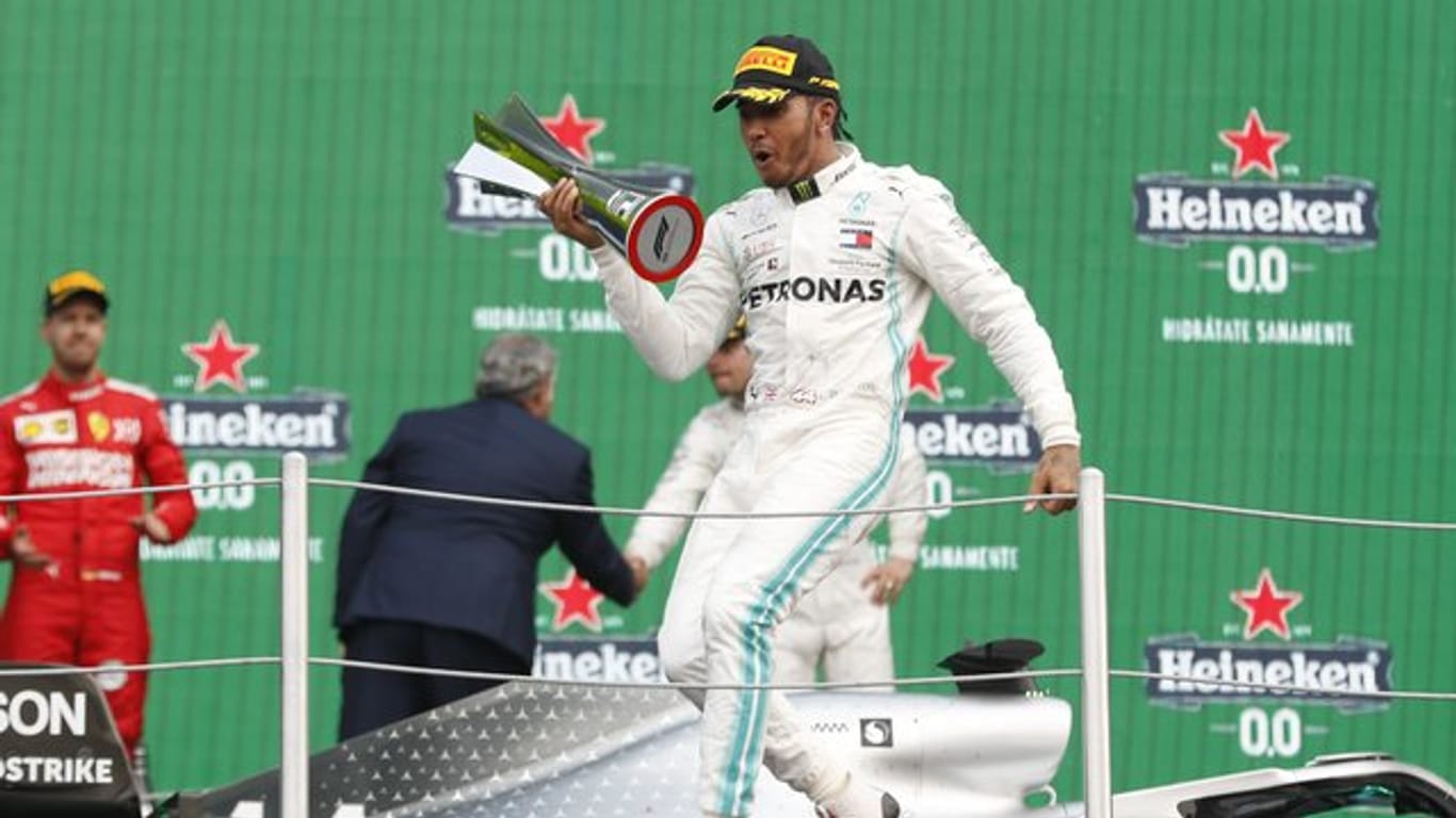 Machte in Mexiko einen großen Schritt Richtung WM-Titel: Mercedes-Pilto Lewis Hamilton.