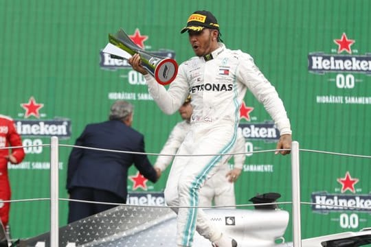 Machte in Mexiko einen großen Schritt Richtung WM-Titel: Mercedes-Pilto Lewis Hamilton.