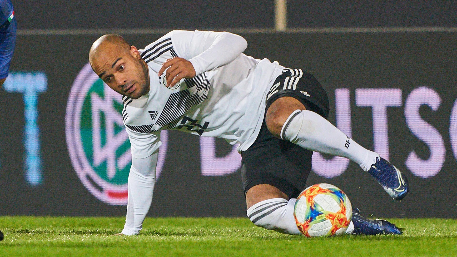 Scheinbar noch gut in Form: Ex-Nationalspieler David Odonkor, hier bei einer All-Star-Partie ehemaliger Auswahlspieler Deutschlands und Italiens im Oktober 2019.