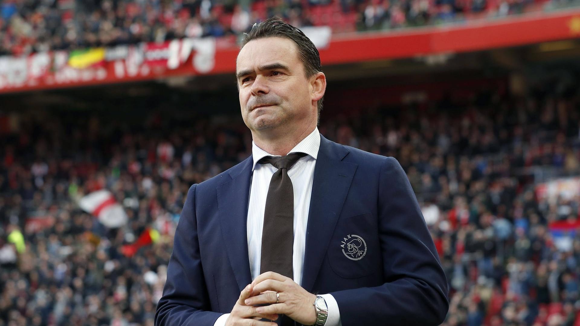 Ajax-Sportdirektor Marc Overmars: Der Niederländer sieht Anfragen von europäischen Top-Klubs für Coach Erik ten Hag als Bestätigung ihrer Arbeit.