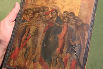 "Der verspottete Christus": Das Gemälde des italienischen Malers Cimabue stammt aus dem 13. Jahrhundert.