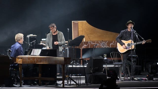 Die norwegische Pop-Band a-ha 2018 in Stuttgart.