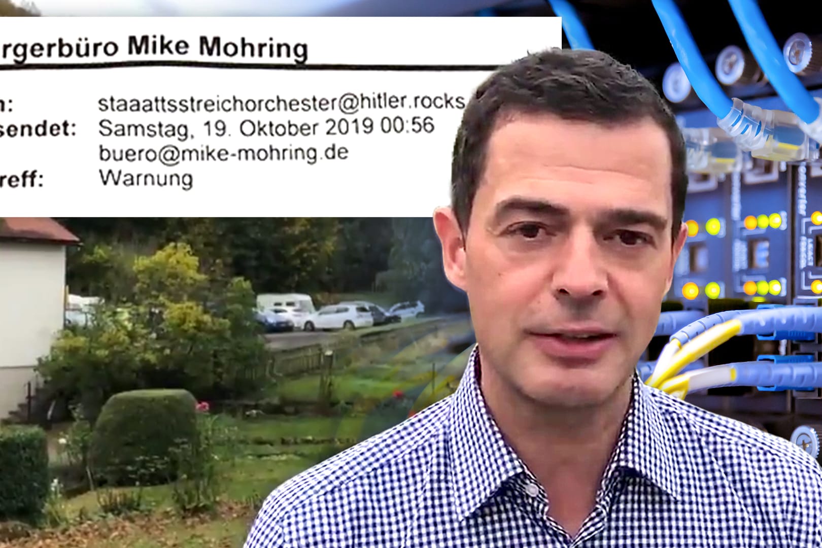 Ziel von Todesdrohung: Mike Mohring. Nachdem er die E-Mail öffentlich machte, setzten wilde Spekulationen ein.