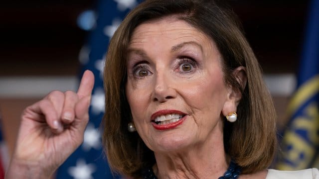 Nancy Pelosi, Vorsitzende des US-Repräsentantenhauses.