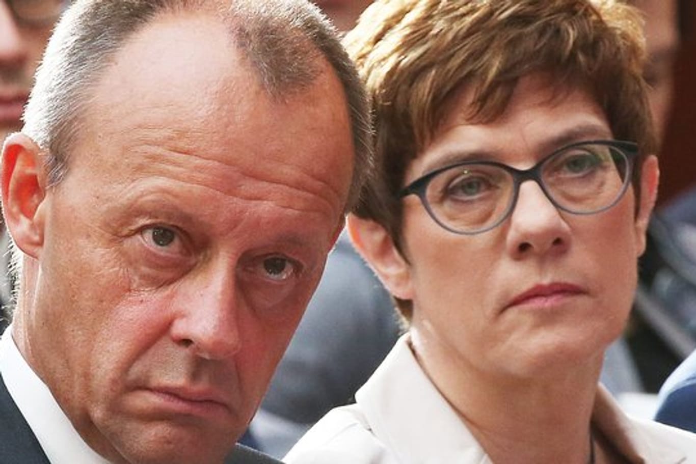 Friedrich Merz, Vizepräsident des CDU-Wirtschaftsrates, nahm CDU-Chefin Annegret Kramp-Karrenbauer von seiner harschen Kritik aus.
