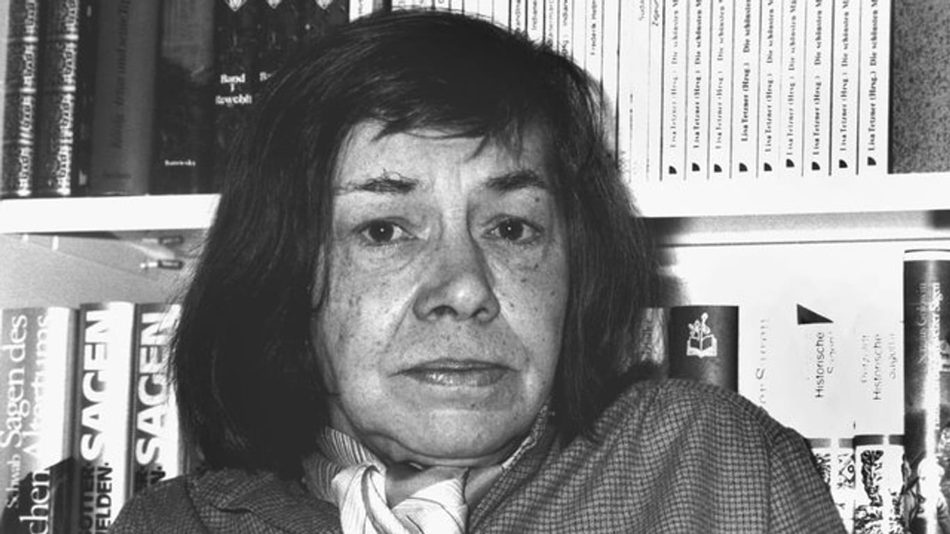 Die US-amerikanische Schriftstellerin Patricia Highsmith 1982 in Zürich.