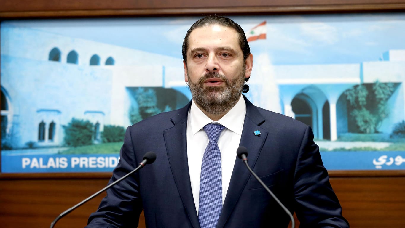Saad Hariri: In den letzten Wochen legten die Proteste den Libanon zeitweise lahm, Banken und Geschäfte blieben geschlossen.. (Archivbild)