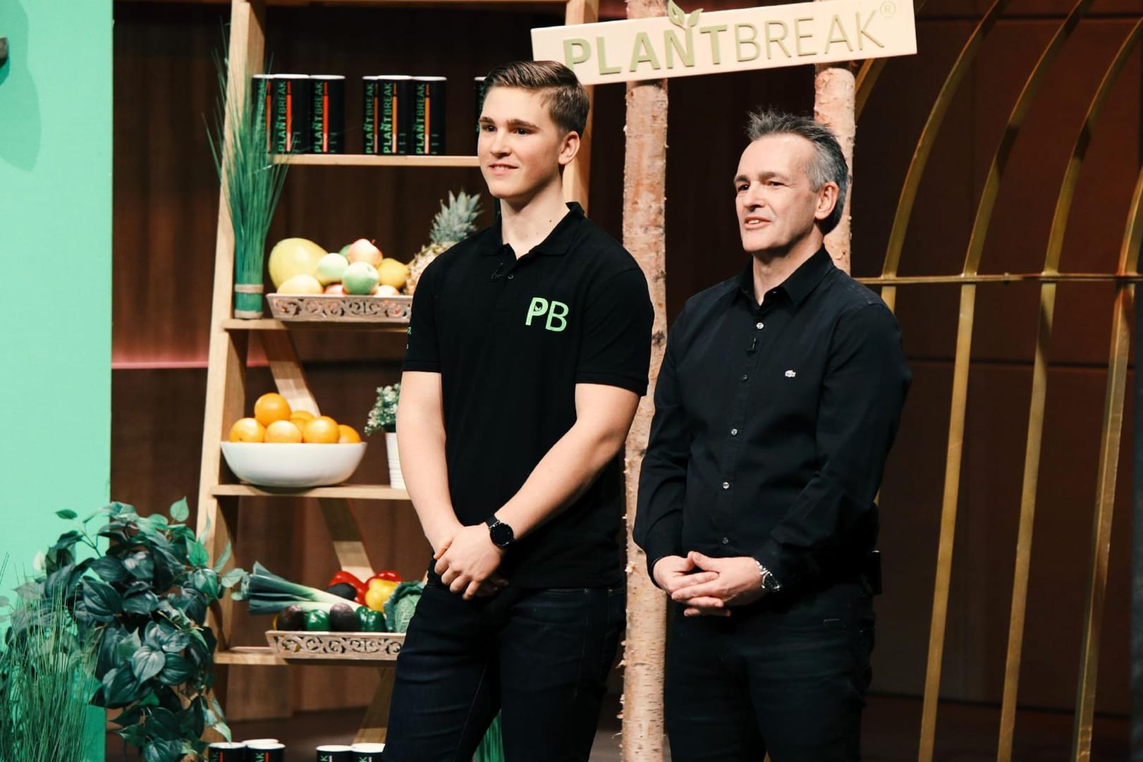 Die Erfinder von Plantbreak: "Leuchtturmgründer" Max Rongen und sein Vater Ralf.