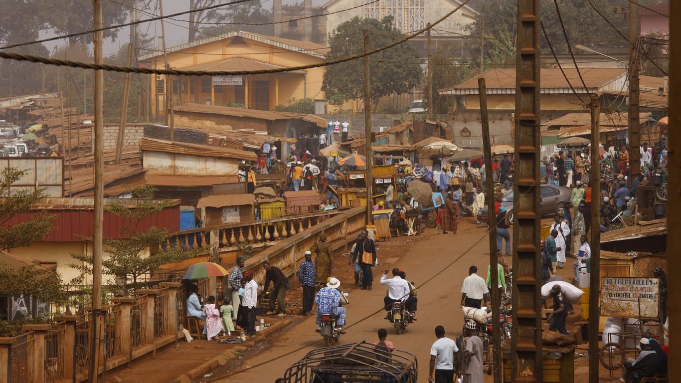 Bafoussam in Kamerun: In der Stadt im Westen des afrikanischen Landes hat ein Erdrutsch mindestens 30 Menschen in den Tod gerissen (Archivbild).