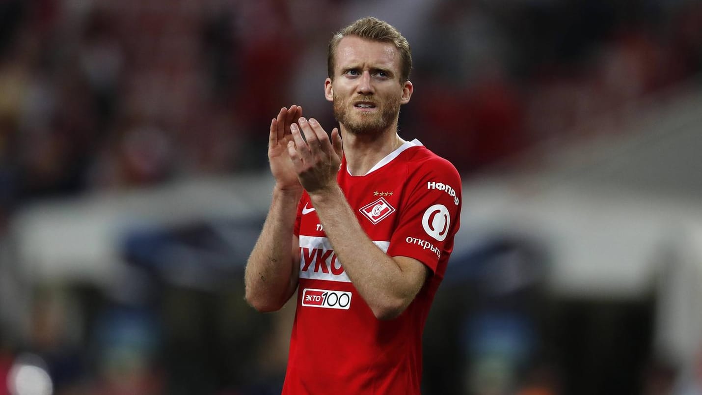 André Schürrle: Der Weltmeister von 2014 steht seit Sommer 2019 bei Spartak Moskau unter Vertrag.