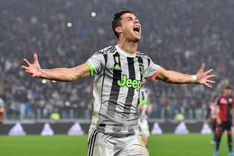 Rettete Juventus den Sieg gegen Genua: Cristiano Ronaldo.