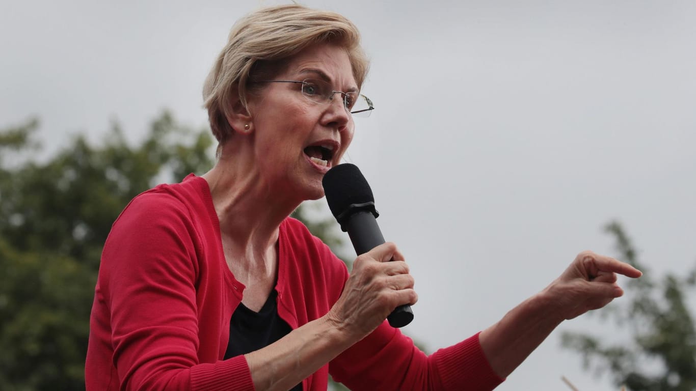 US-Präsidentschaftskandidatin Elizabeth Warren will Amerika umkrempeln.